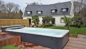 Swim-Spa Deep Sea Aufbau