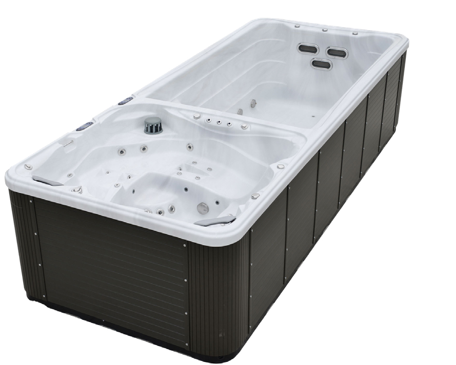 Swim-Spa Luxury Seitlich